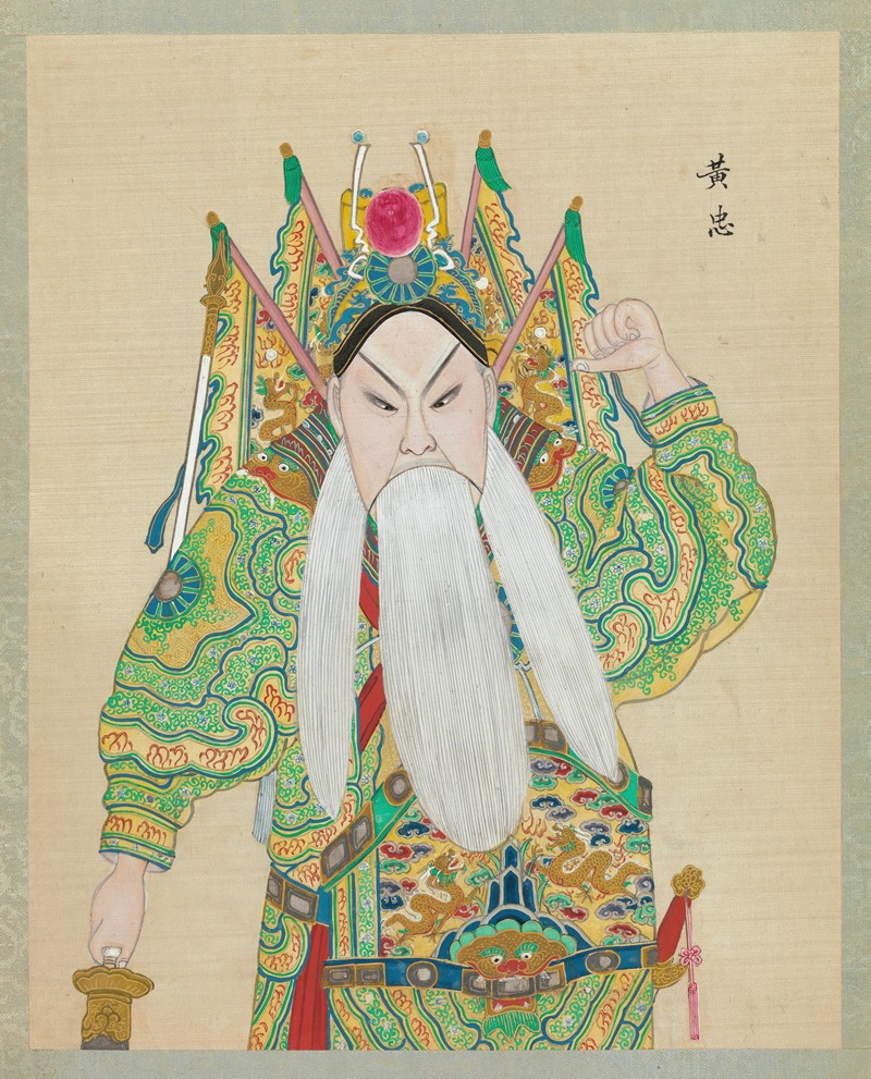 Anonymous - Portrait of Peking opera character 6