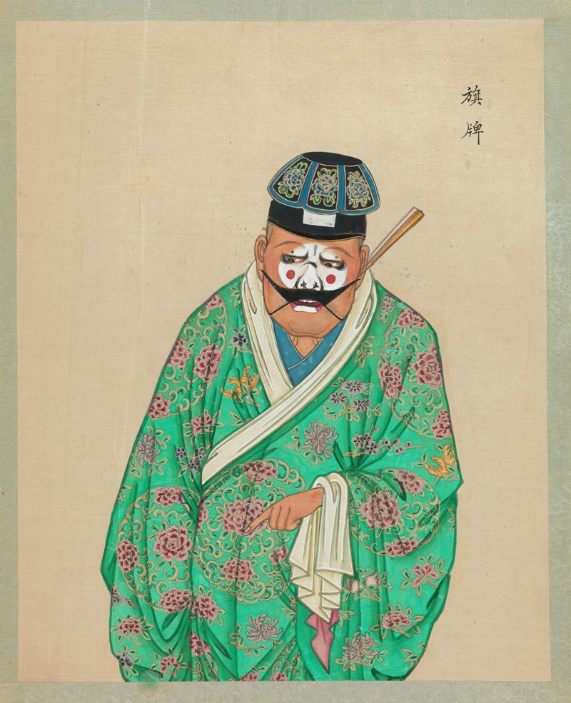 Anonymous - Portrait of Peking opera character 7