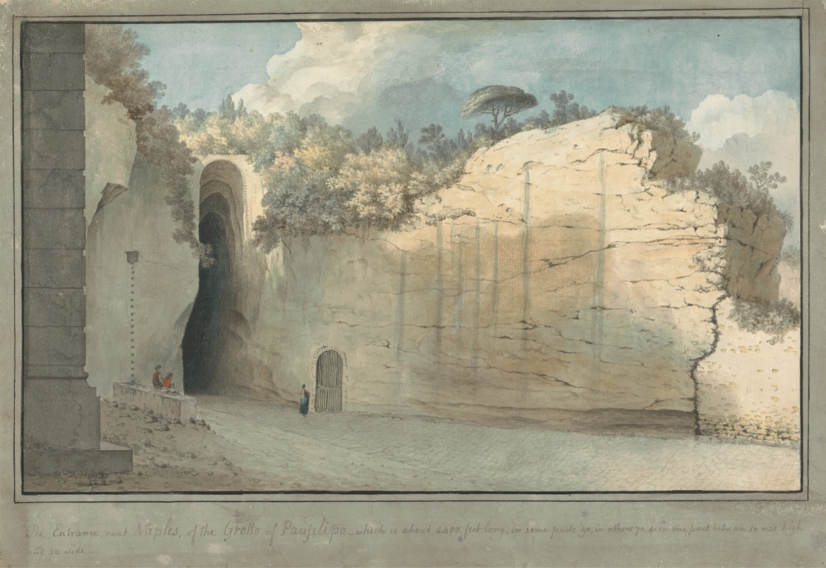 Thomas Jones - The Grotto at Posillipo