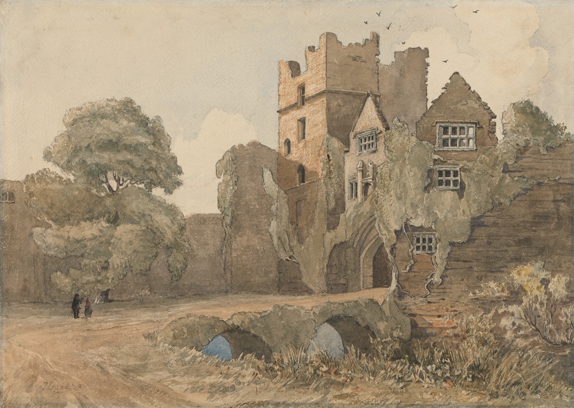 Thomas Lound - The Keep and Gate, Ludlow Castle, Shropshire