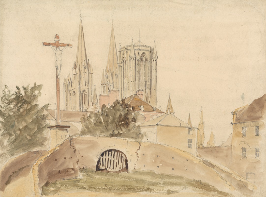 William Frome Smallwood - Coutances Cathedral