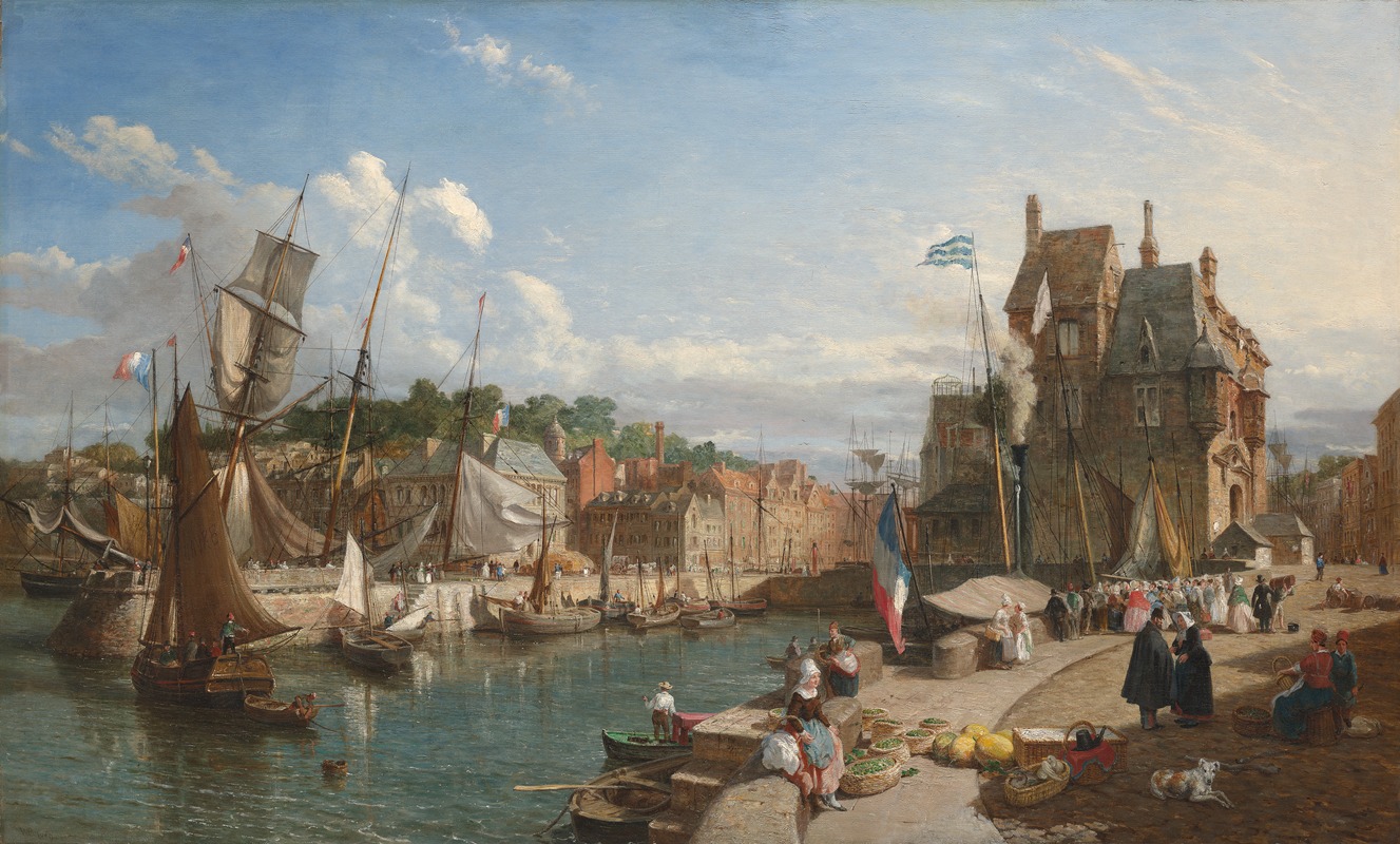 William Parrott - Honfleur, Normandy