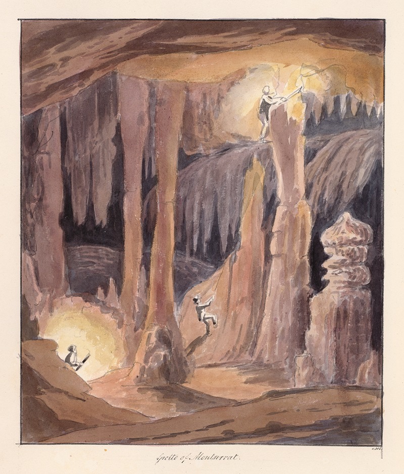Charles Hamilton Smith - Grotto of Montserrat