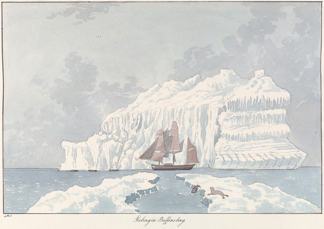Charles Hamilton Smith - Iceberg in Baffin’s Bay
