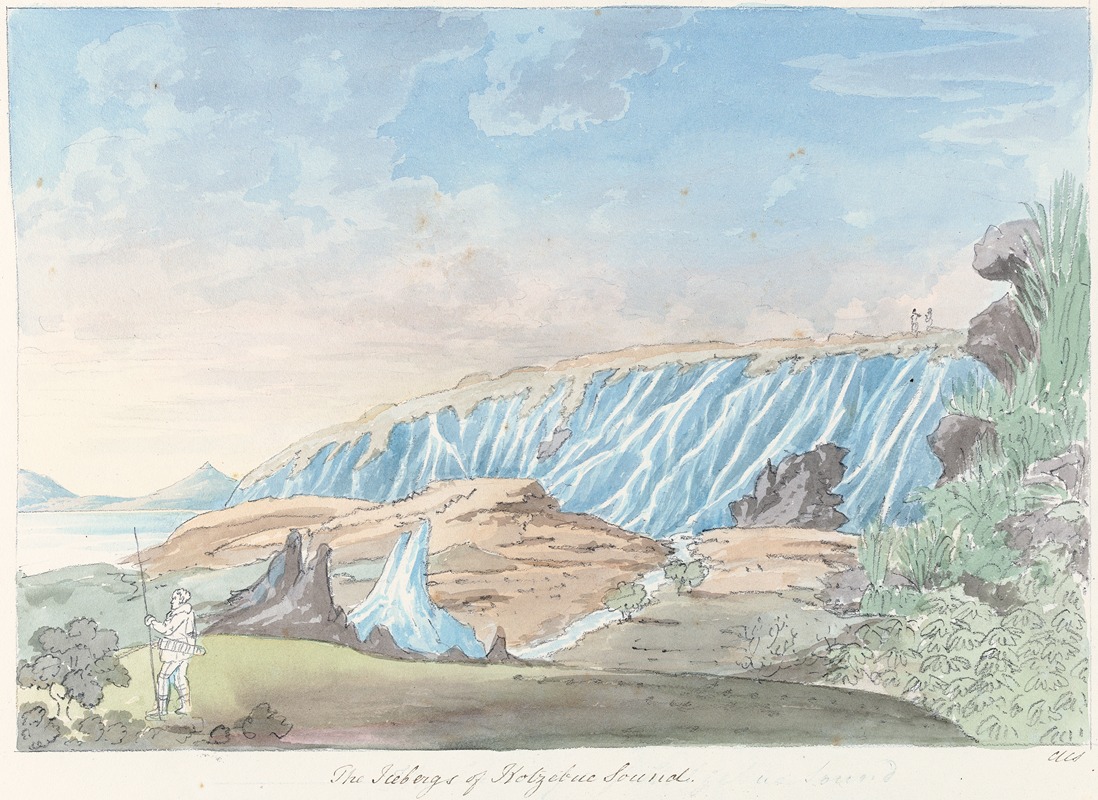 Charles Hamilton Smith - The Icebergs of Kotzebue Sound