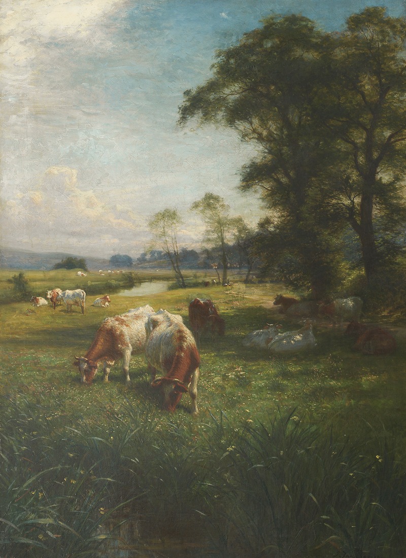 Joseph Farquharson - Cattle Grazing