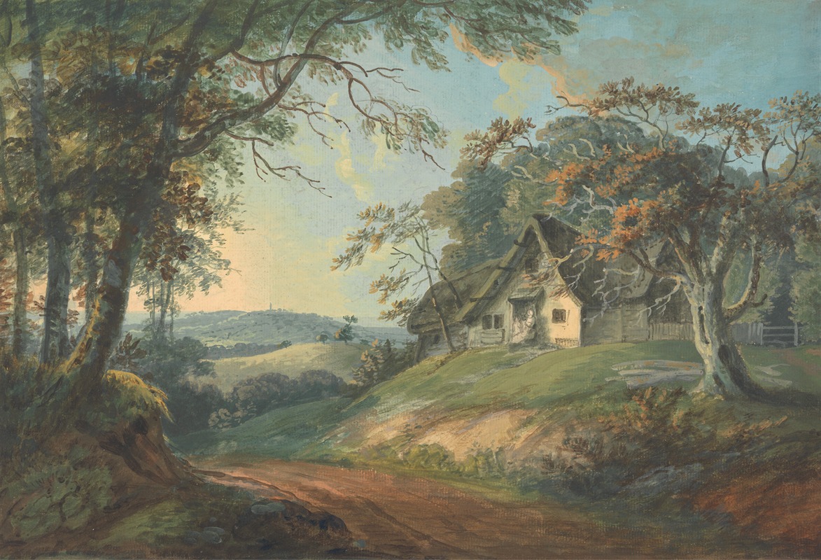 Thomas Stowers - Cottage in a Landscape