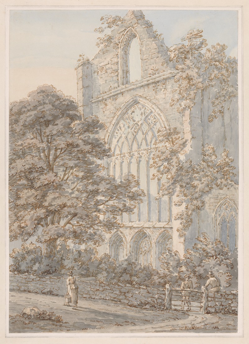 Thomas Sunderland - West Window of Tintern Abbey