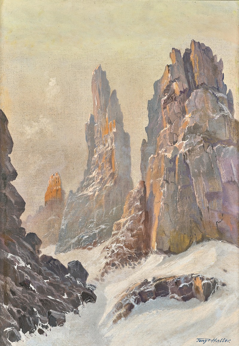 Toni Haller - The Tre Cime di Lavaredo