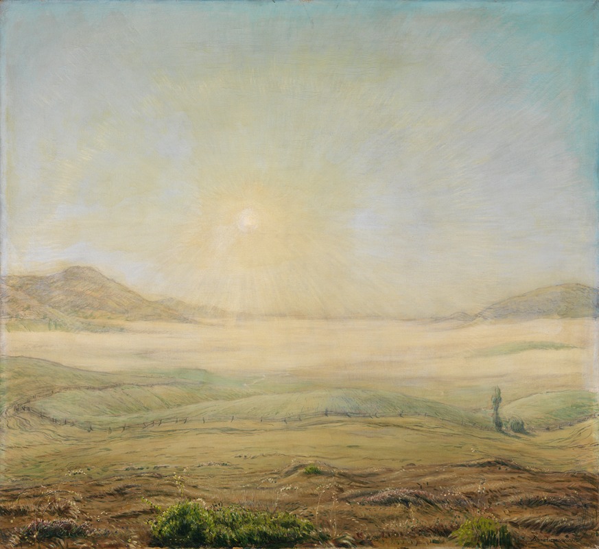 Adolf Hildenbrand - Sonnenaufgang