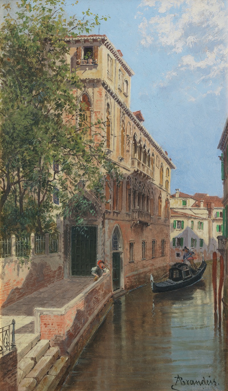 Antonietta Brandeis - A Venetian palace