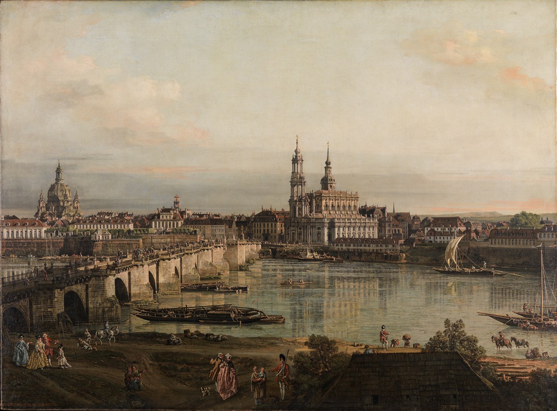 Bernardo Bellotto - View of Dresden