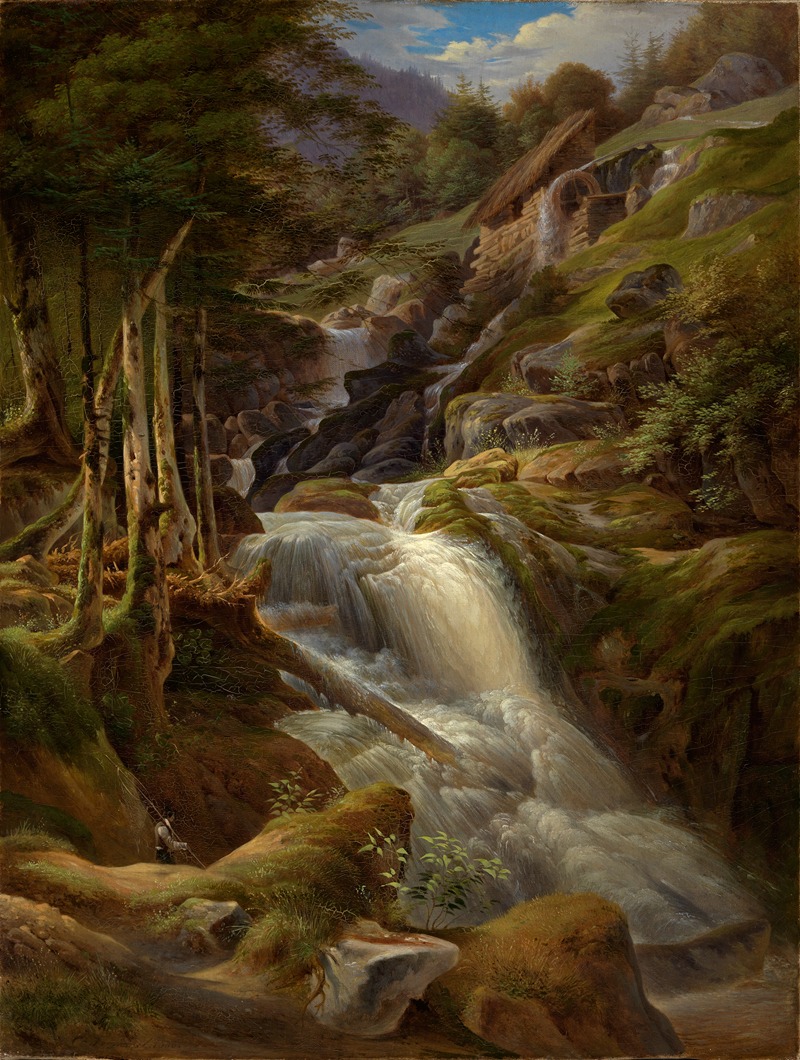 Carl Ludwig Frommel - Der Triberger Wasserfall