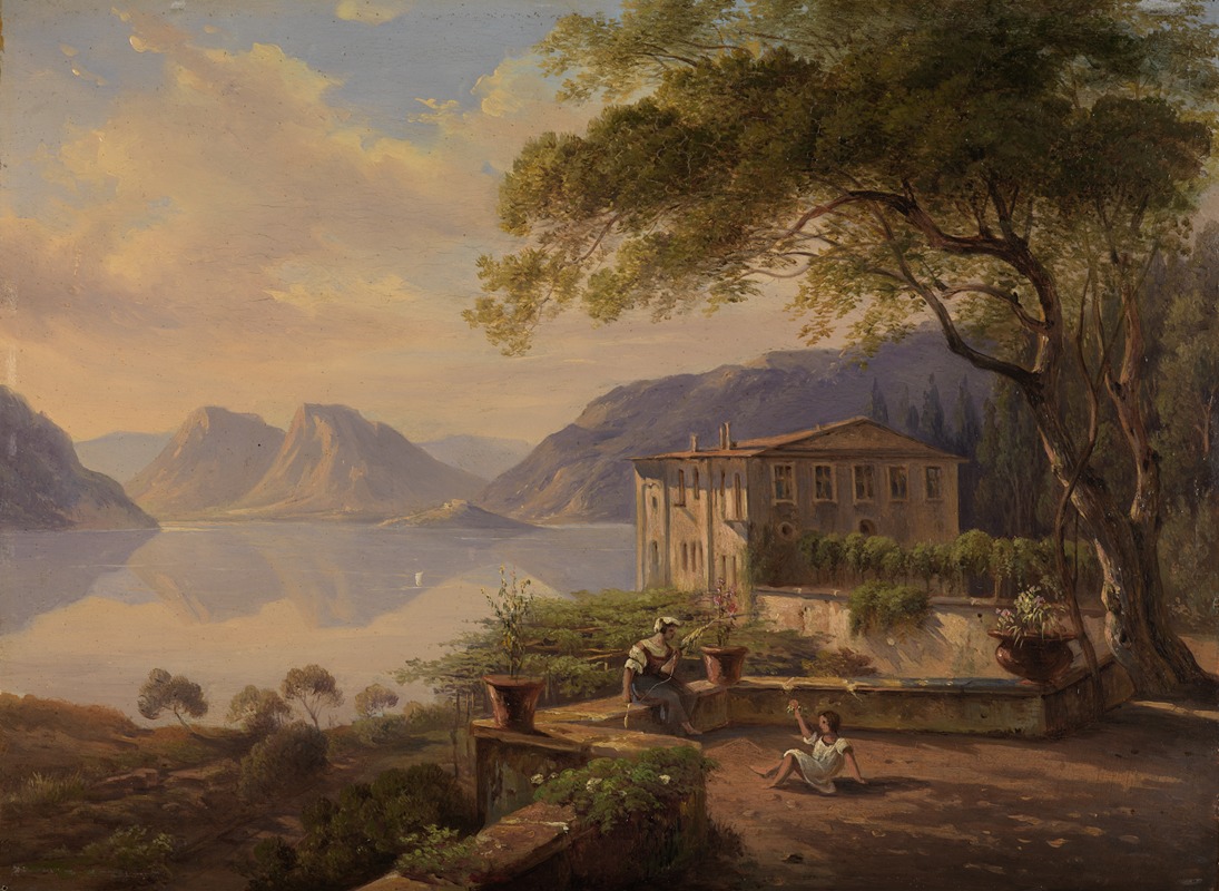 Carl Ludwig Frommel - Villa Serbelloni am Comersee