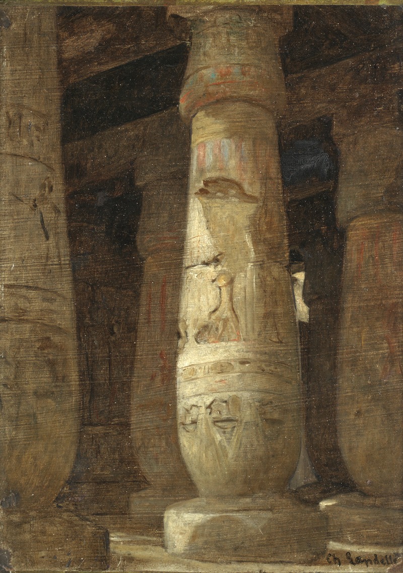 Charles Landelle - Egyptian Column