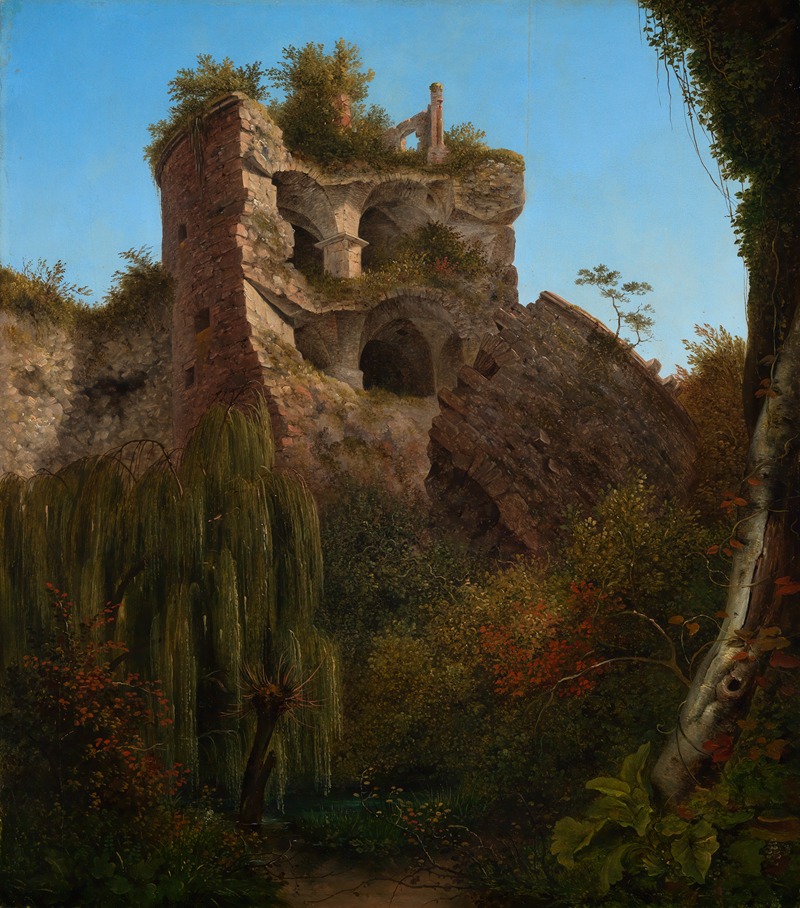 Christian Philipp Köster - Der Gesprengte Turm des Heidelberger Schlosses