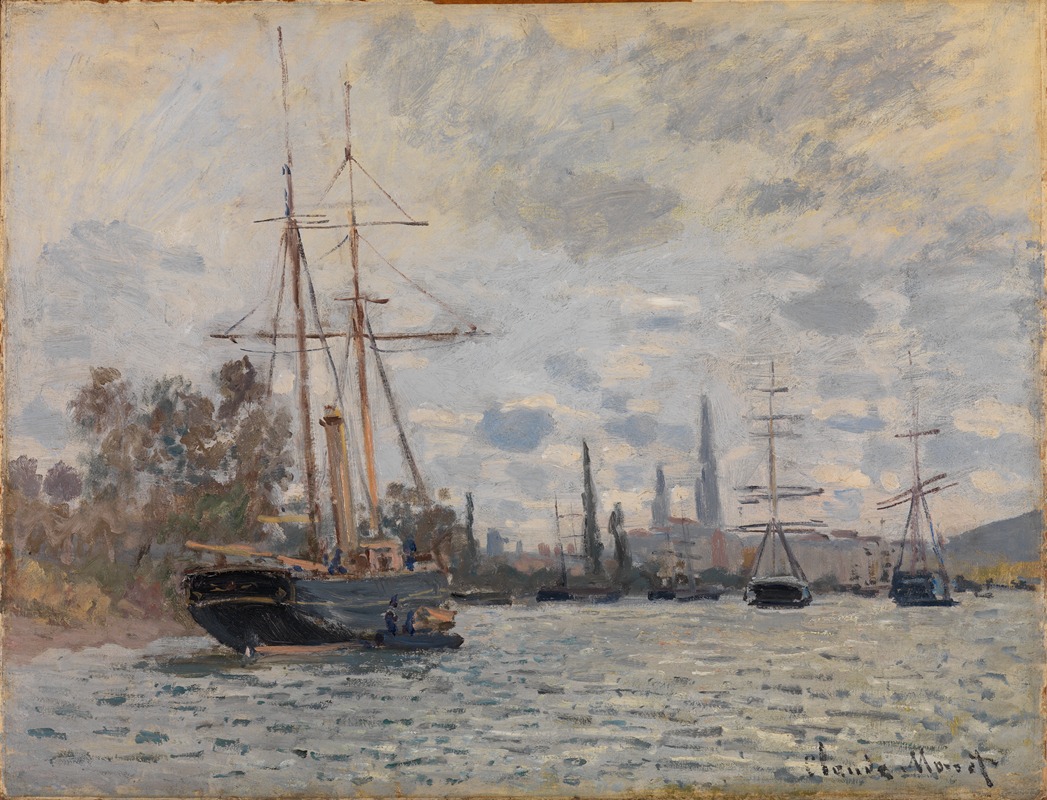Claude Monet - The Seine near Rouen