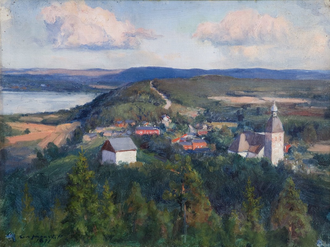 Eero Järnefelt - Landscape from Kangasala