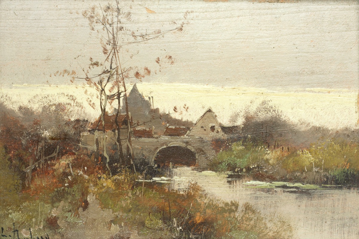 Eugène Galien-Laloue - River landscape