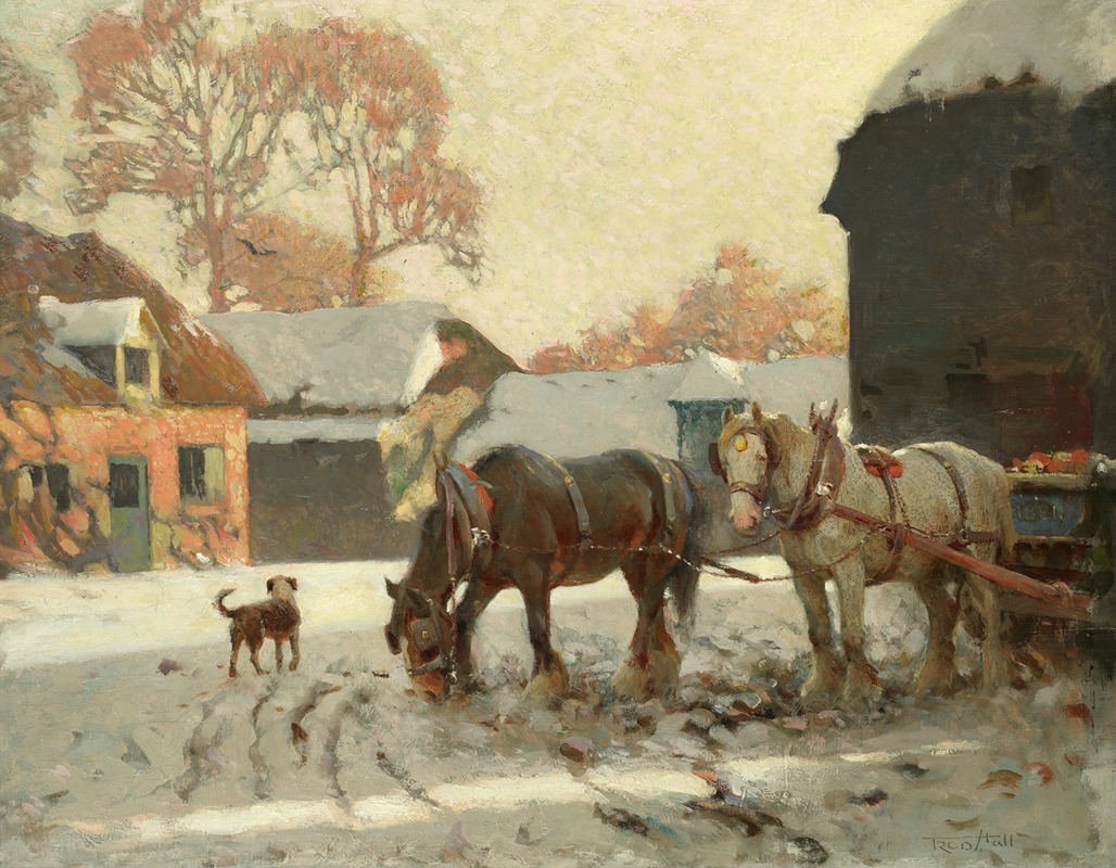 Frederick Hall - One winter’s morn
