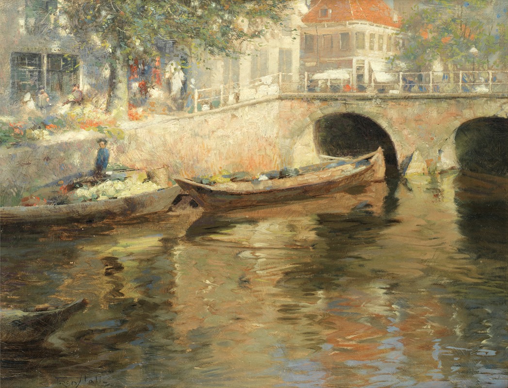 Frederick Hall - Bridge at Alkmaar