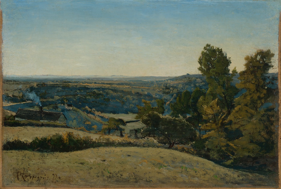 Henri-Joseph Harpignies - Französische Landschaft