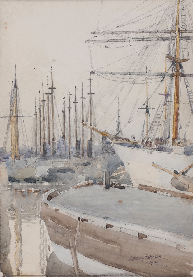 James Paterson - Old Harbour Marseilles