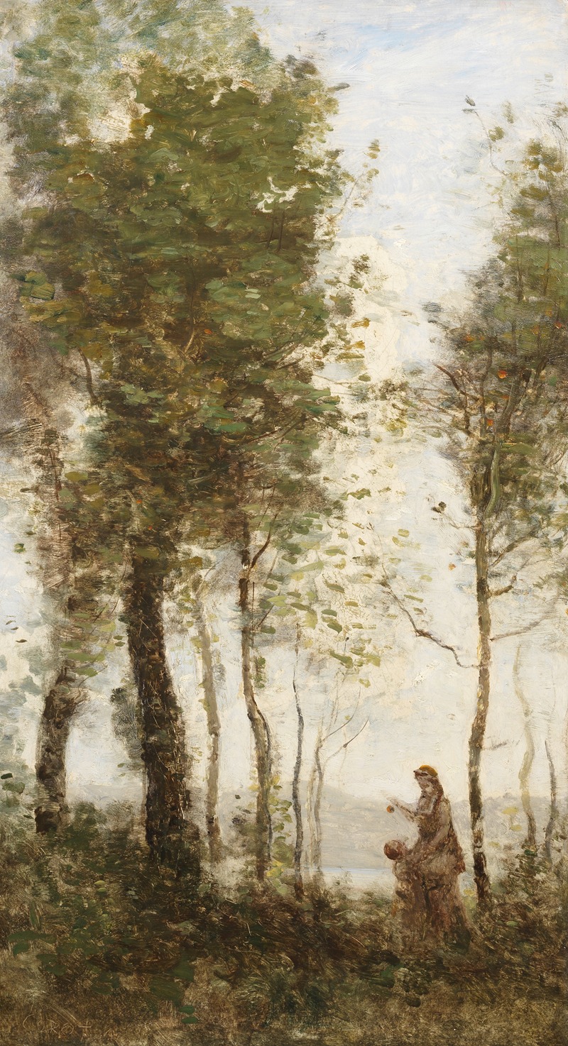 Jean-Baptiste-Camille Corot - La lisière du bois