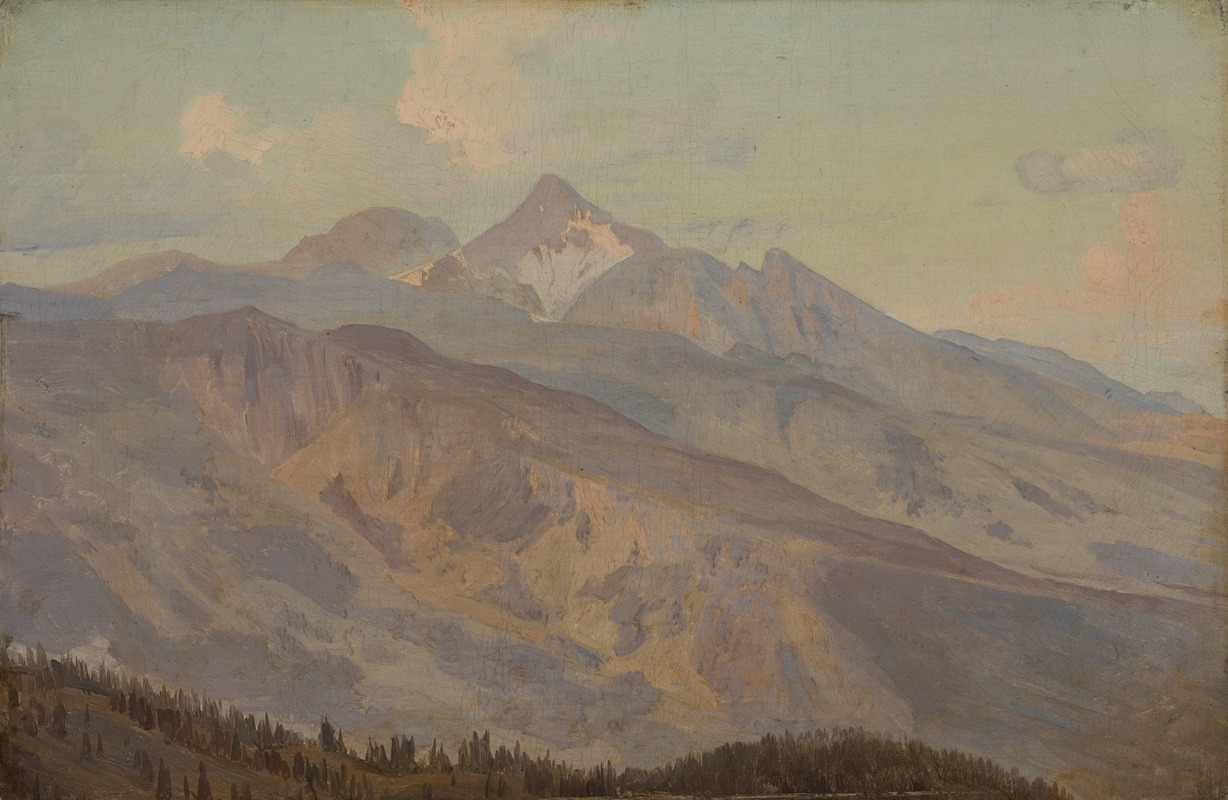 Johann Wilhelm Schirmer - Blick auf Gebirge