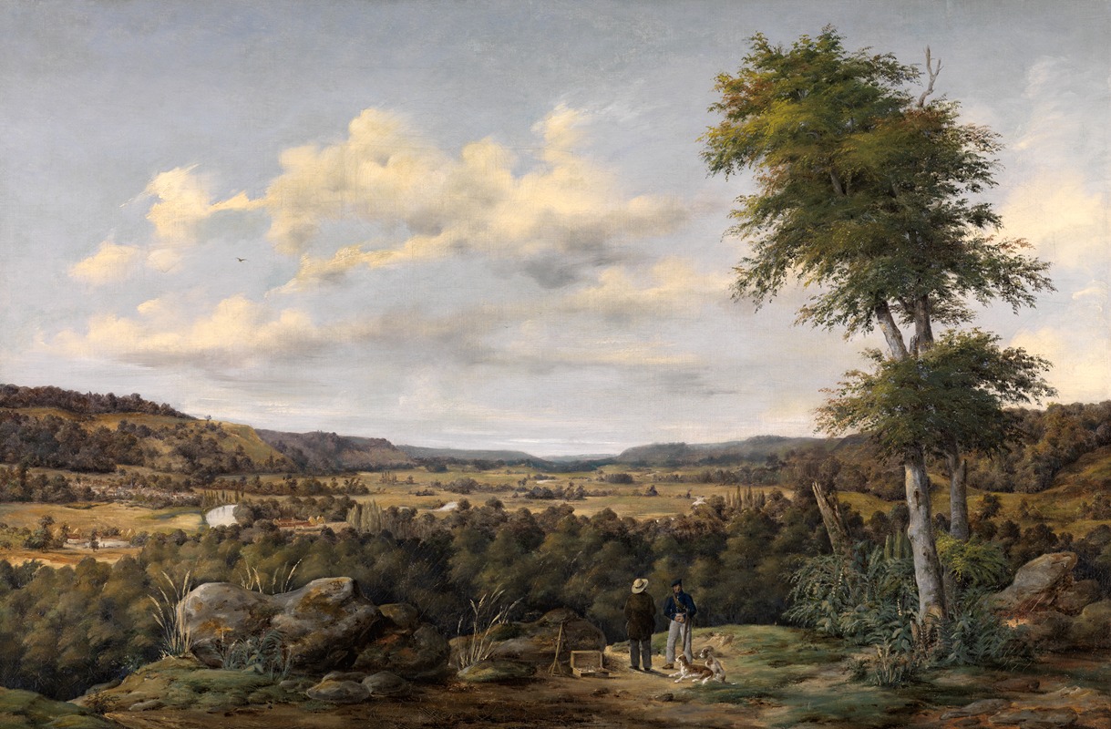 Johann Wilhelm Schirmer - Landschaft in Belgien