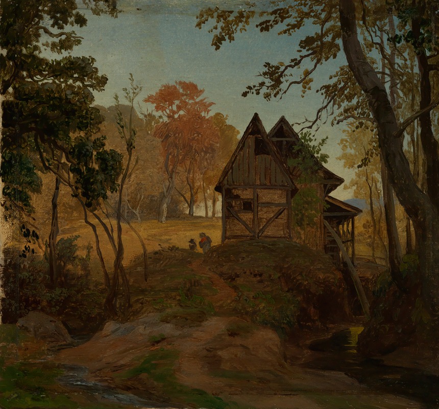 Johann Wilhelm Schirmer - Wassermühle