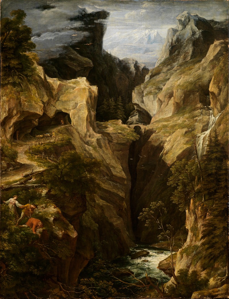Joseph Anton Koch - Die Via Mala in Graubünden