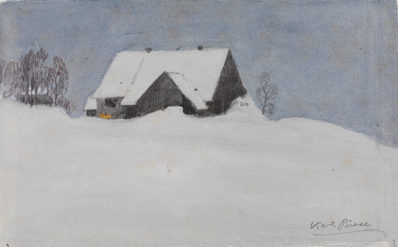 Karl Biese - Winterlandschaft