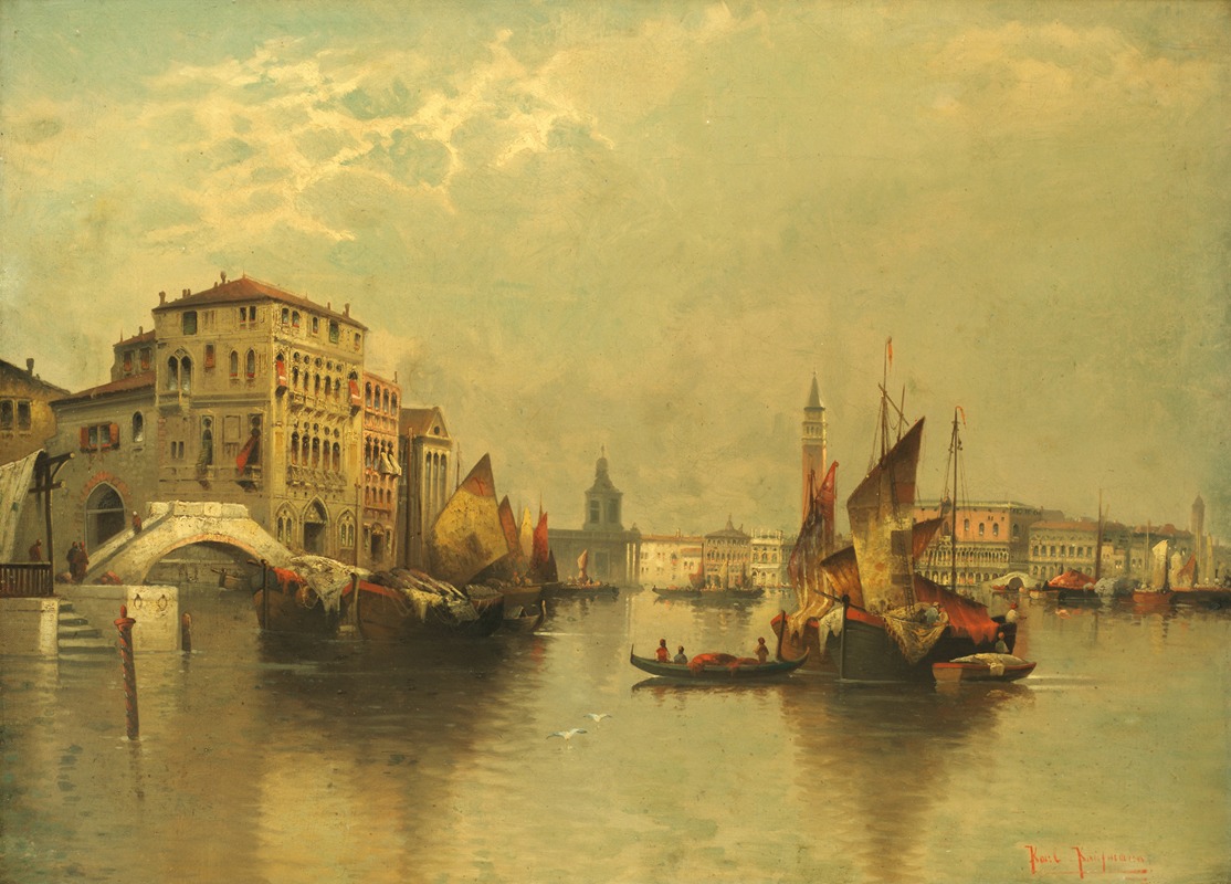 Karl Kaufmann - View of Venice