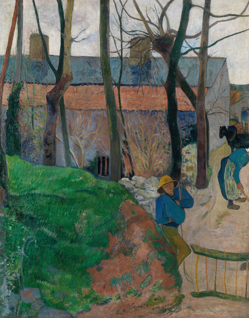 Paul Gauguin - Häuser in Le Pouldu