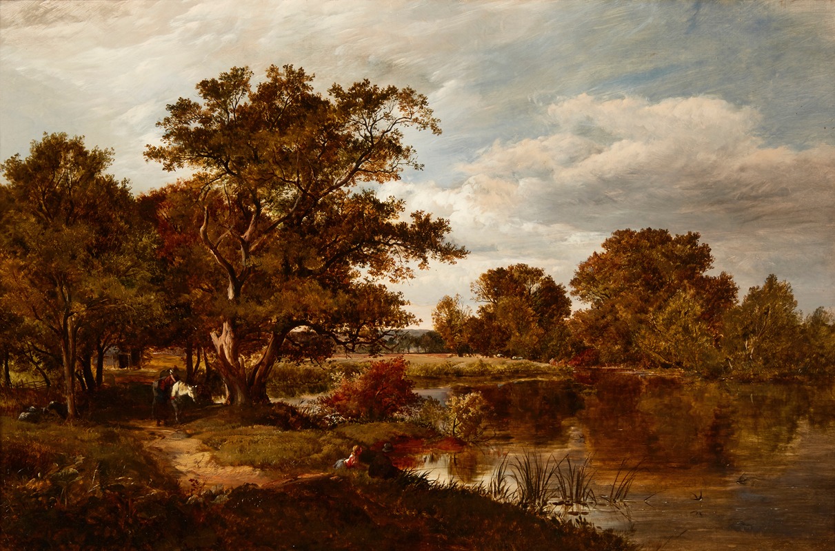 Sidney Richard Percy - On the river Mole