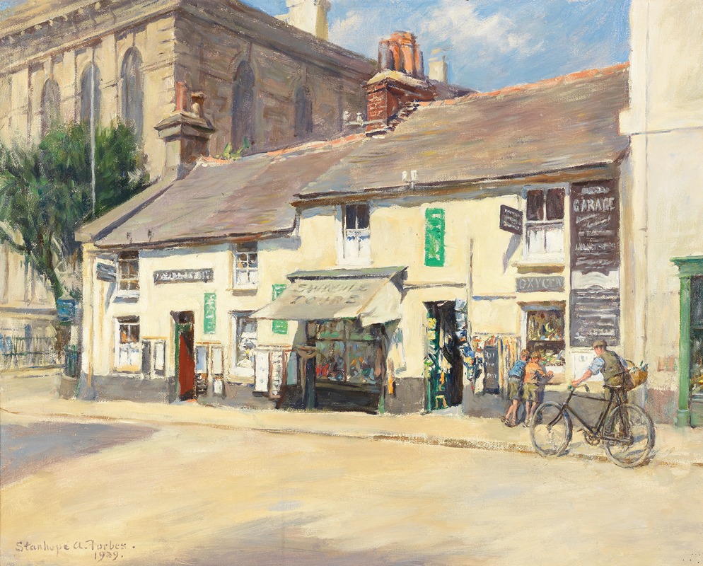 Stanhope Alexander Forbes - An old quarter of Penzance