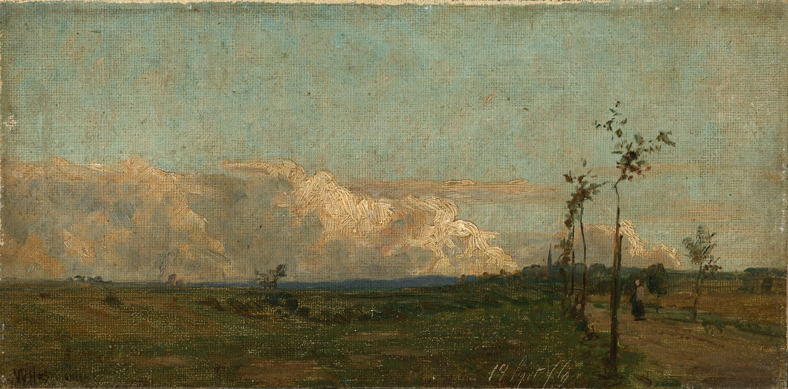 Wilhelm Gustav Friedrich Hasemann - Abendstimmung