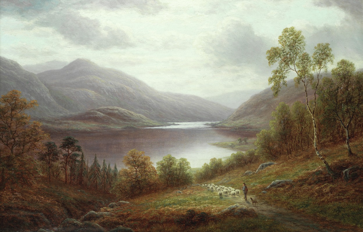 WILLIAM MELLOR - ‘Thirlmere from the Hills, Cumberland’