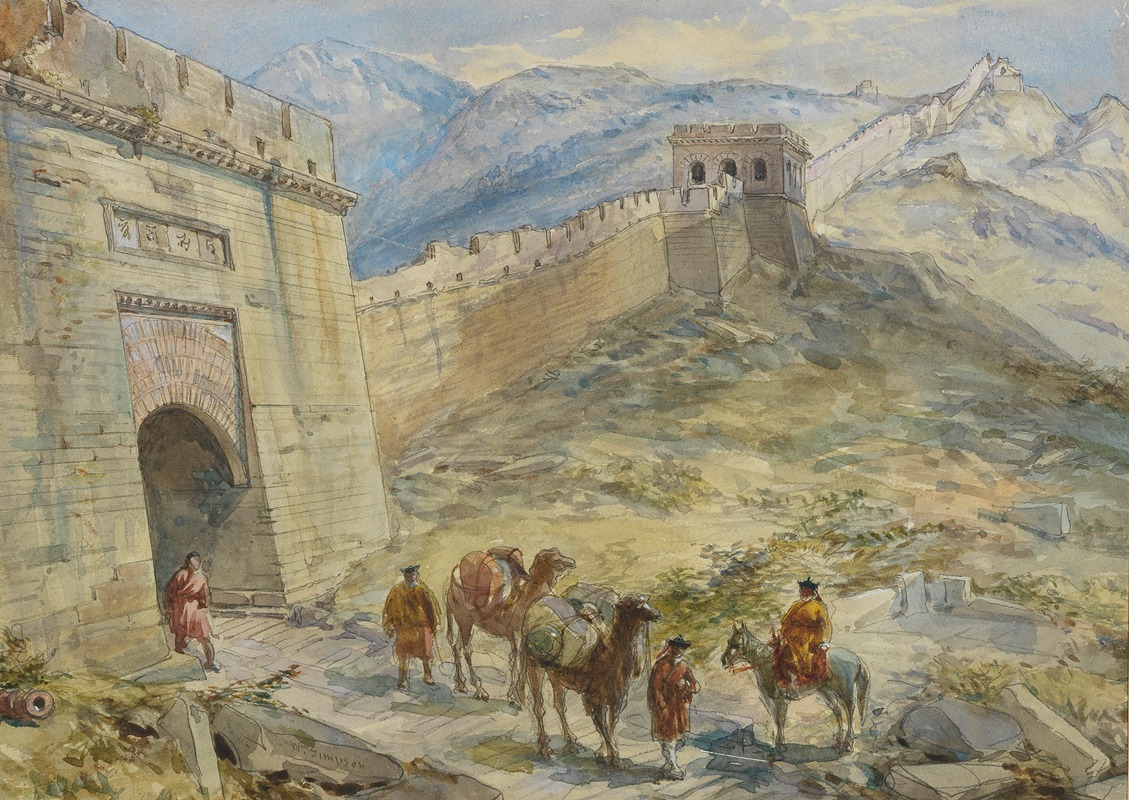 William Simpson - The Great Wall of China