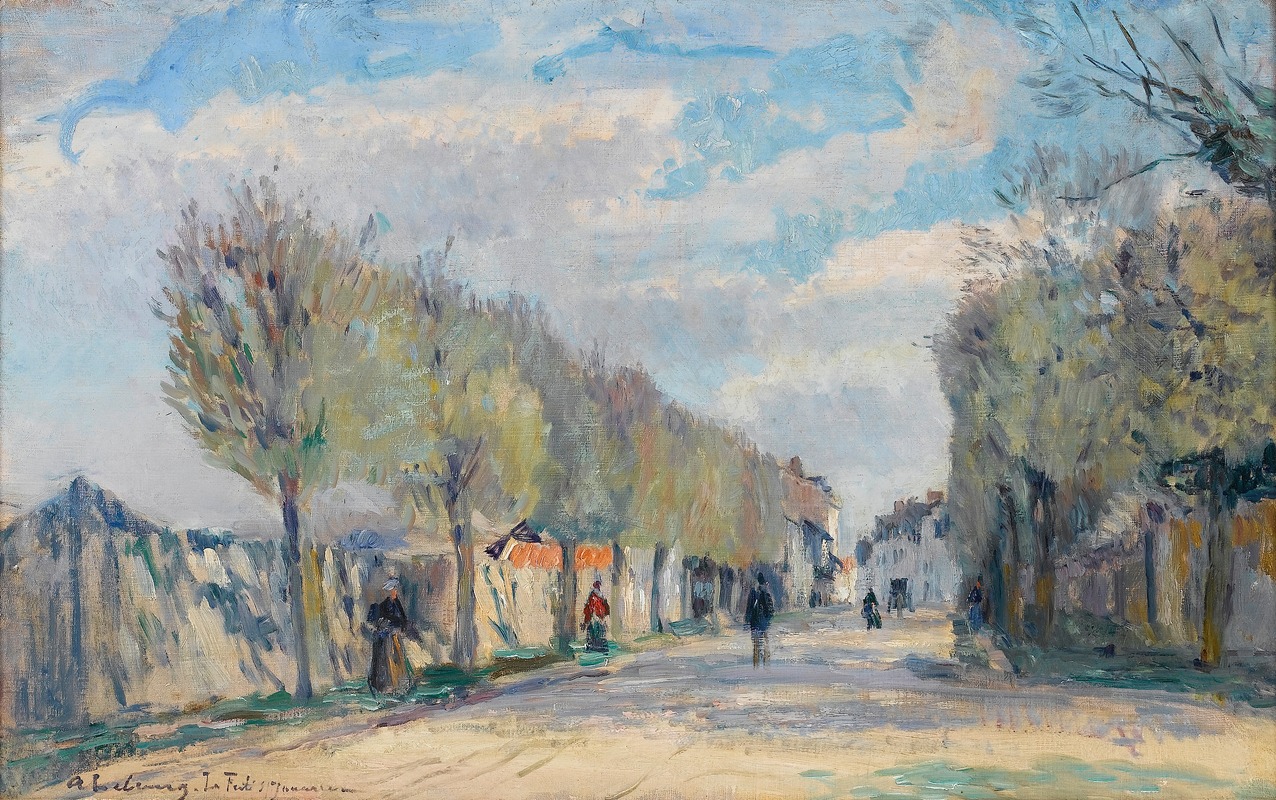 Albert Lebourg - Rue à la Ferté sous Jouarre