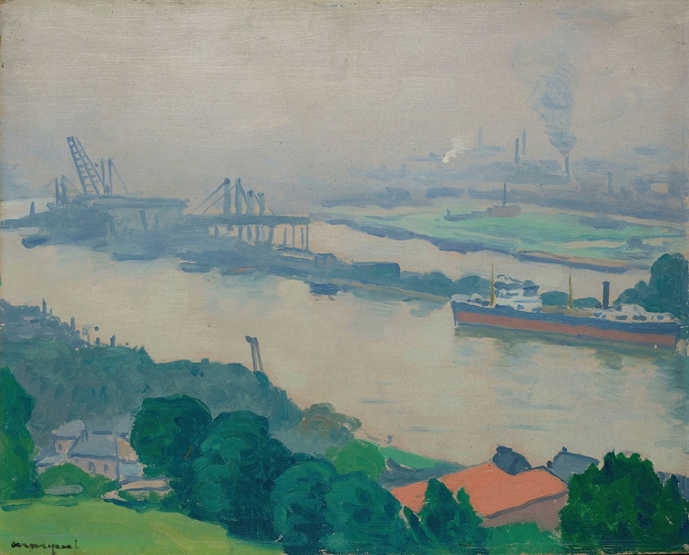 Albert Marquet - La Seine à Croisset (près de Rouen)