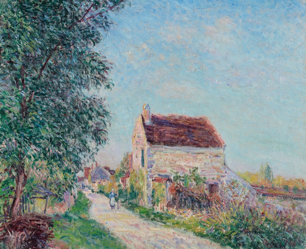 Alfred Sisley - Le village des Sablons, près de Veneux-Nadon