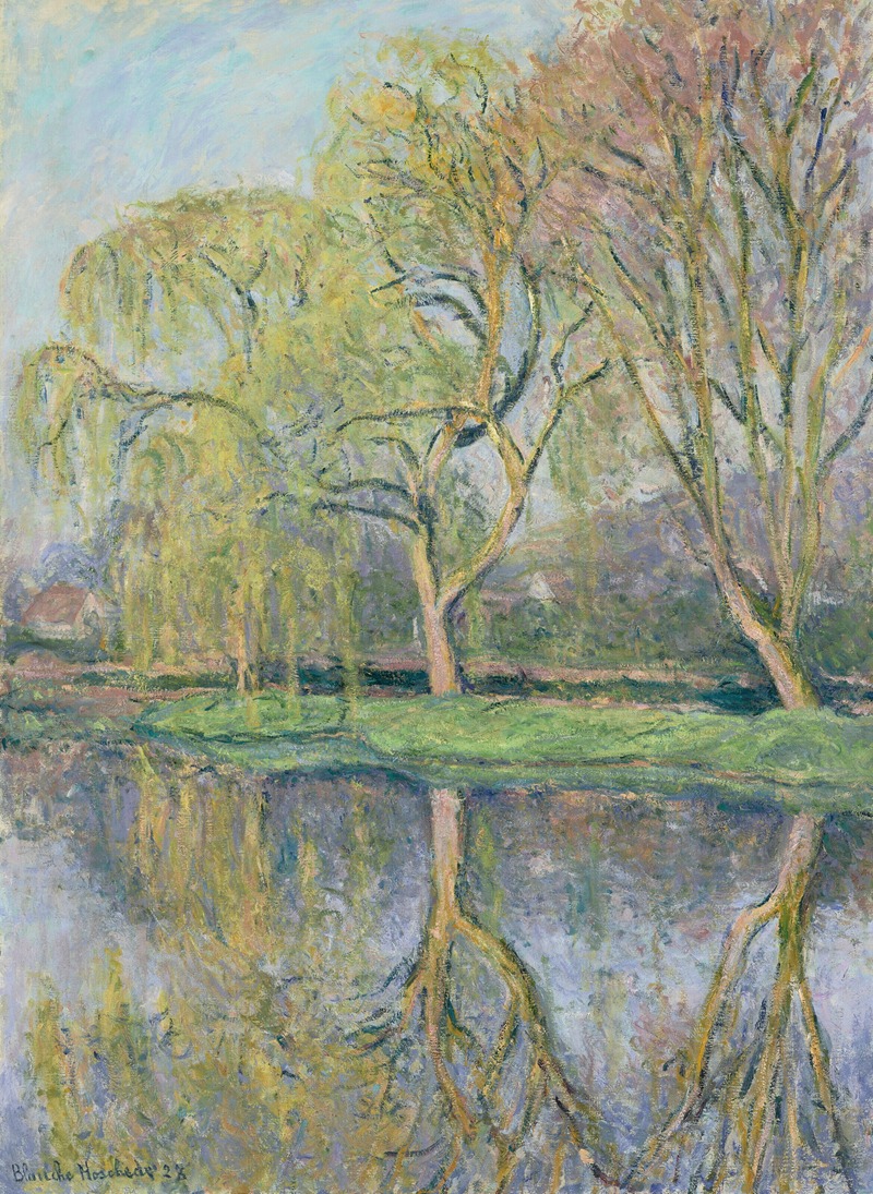 Blanche Hoschedé-Monet - Le Printemps (Le bassin aux nymphéas à Giverny)