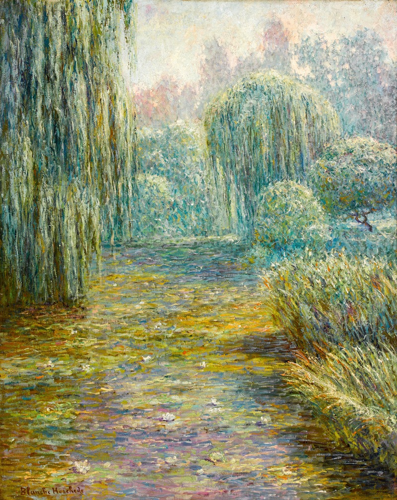 Blanche Hoschedé-Monet - Le jardin à Giverny