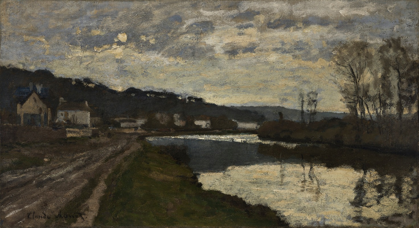 Claude Monet - La Seine à Bougival