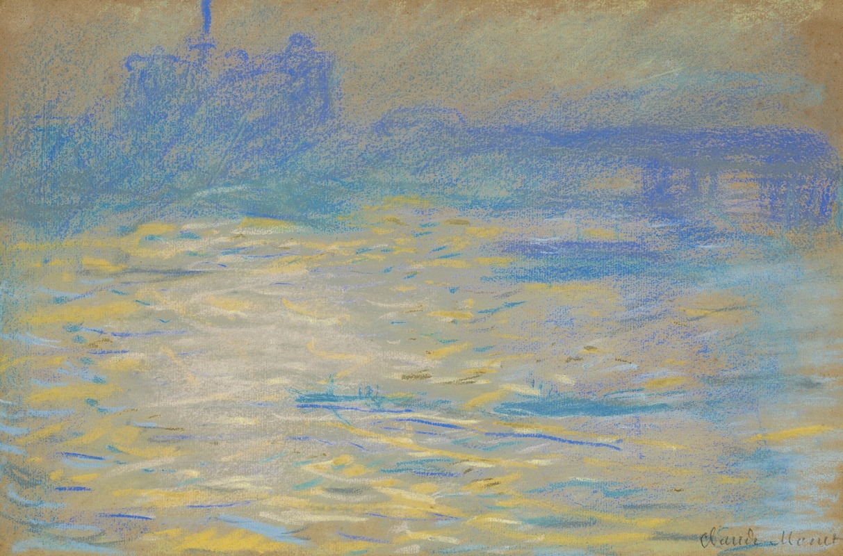 Claude Monet - La Tamise