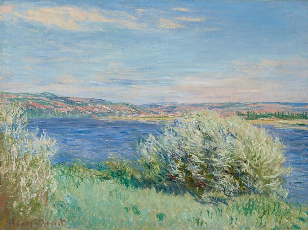 Claude Monet - Les bords de la Seine près de Vétheuil