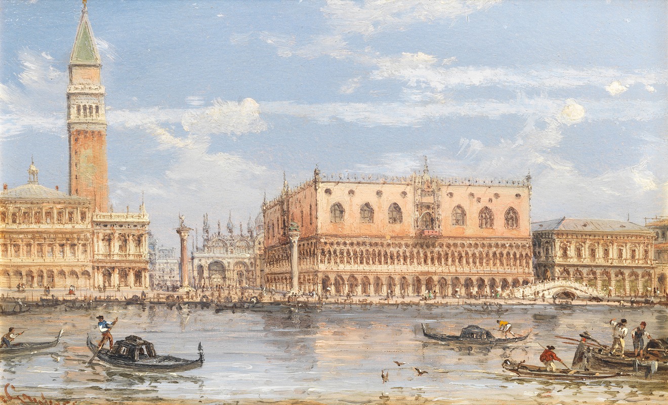 Giovanni Grubacs - The Piazzetta and Doge’s Palace