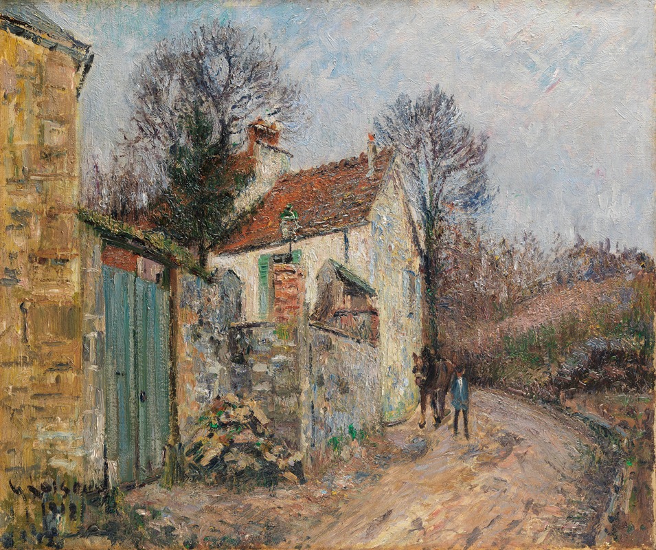 Gustave Loiseau - Le chemin de la Plaine, Pontoise